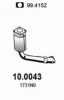 ASSO 10.0043 Catalytic Converter
